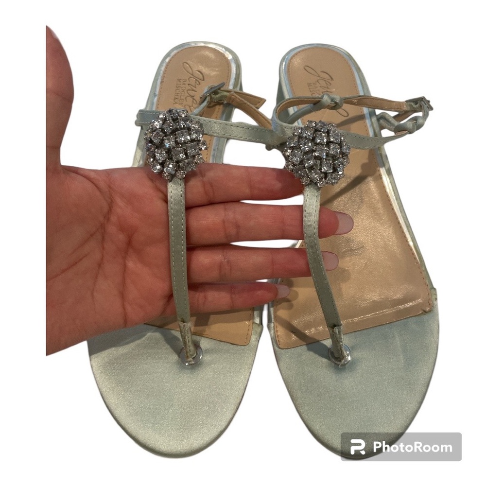 Jewel Badgley Mischka Sandals